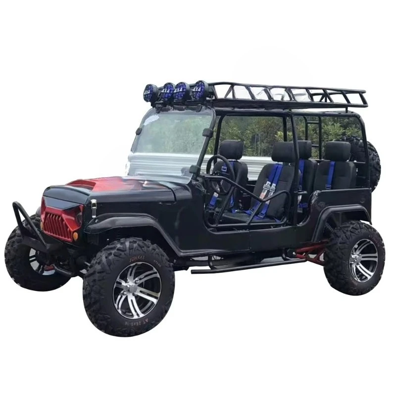 Electric 4 * 2 Adult Off-Road All-Terrain Vehicle Four Wheels Four Seat Farmer Car