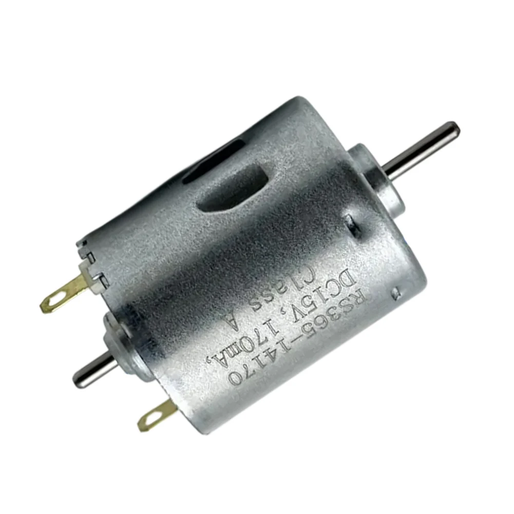 Dual Brush Electric Motor RS-365SH-14170 for Mini DC 6V-24V 10300RPM for Use in Robotic Vacuum Cleaner Systems
