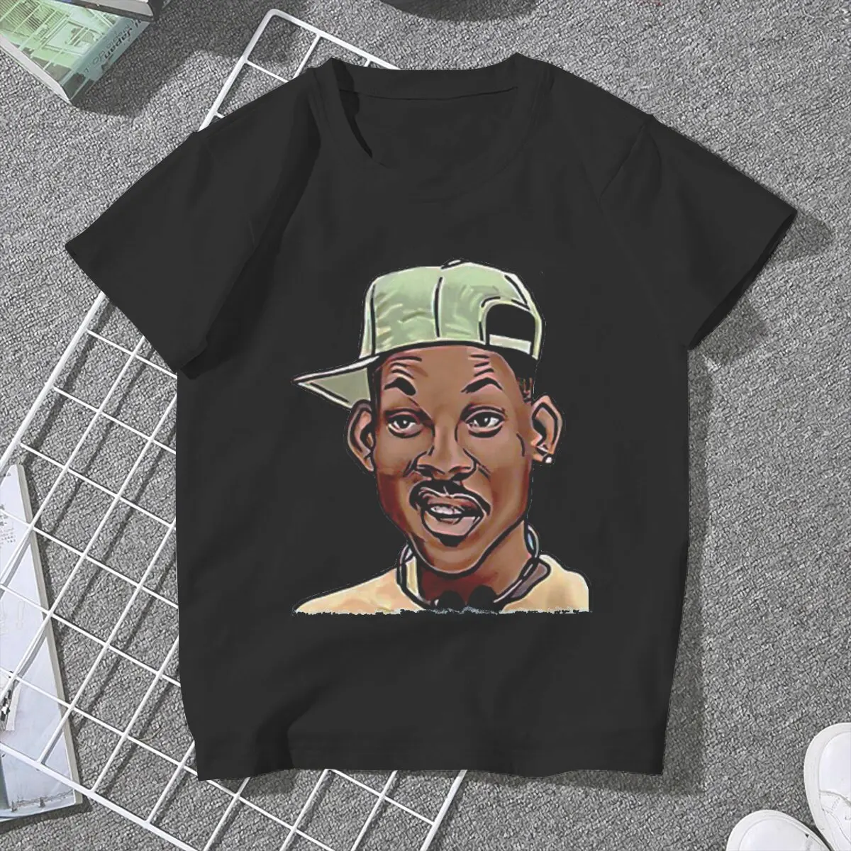 Smith Women Clothing The Fresh Prince of Bel-Air TV Series Graphic Female Tshirts Vintage Grunge Loose Tops Tee