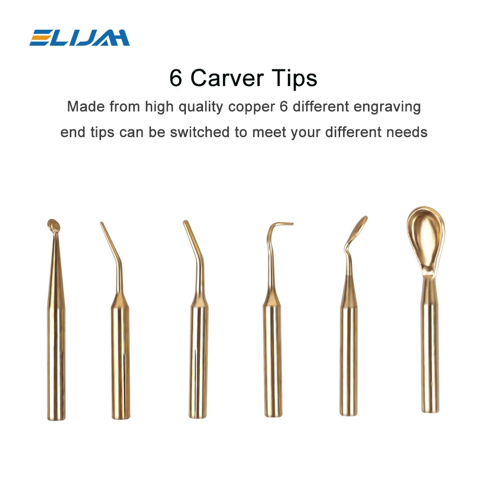 

SYJH Electric Wax Engraving Machine Dental Lab Digital Display Ultra-thin Electric Waxer Double Carving Pen Heat Carving Knife