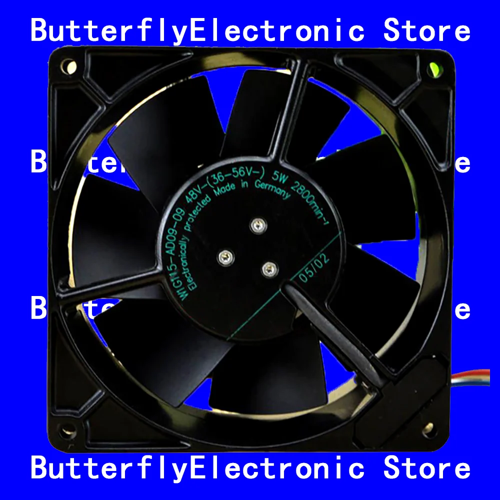 

NEW ORIGINAL W1G115-AD09-09 48VDC 5W COOLING FAN 12738 127*127*38MM