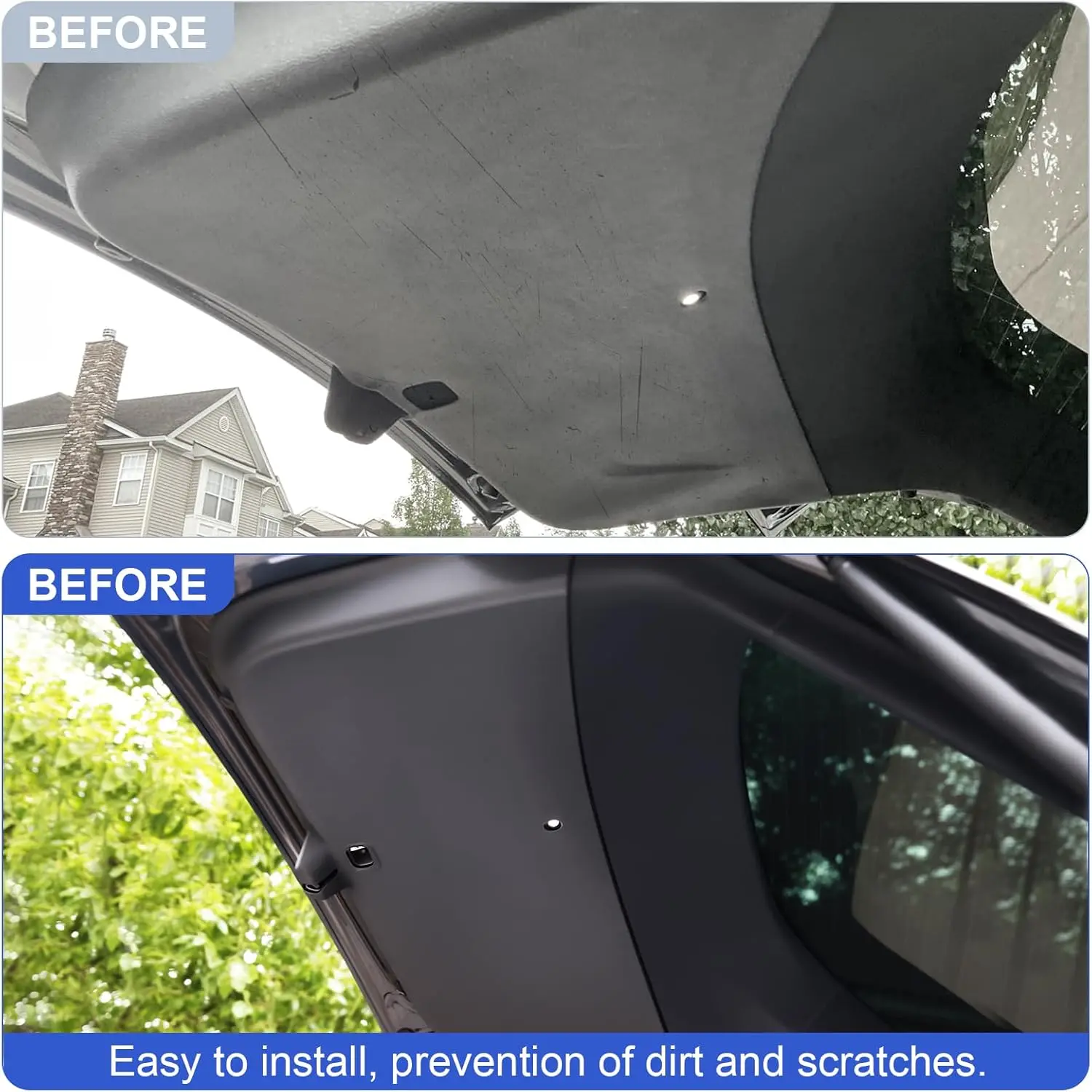 Rear Trunk Tailgate Mat For Tesla Model Y Juniper 2025 Rear Door Tailgate Collision Plate for Model Y Juniper 2026 High-Quality