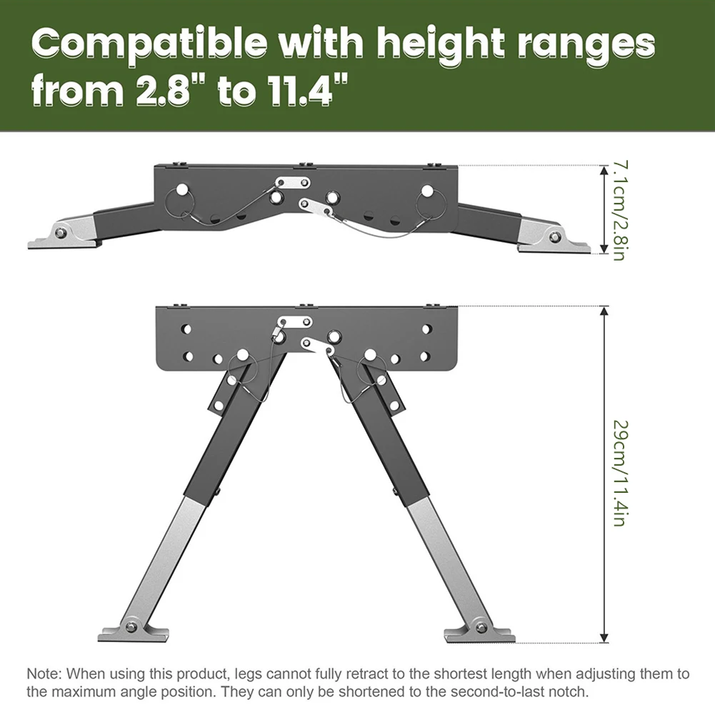 

Heavy Duty RV Support Legs Wear Resist Adjustable Pedal Bracket Multi-Purpose Step Board Support Bracket for Camper Trailer