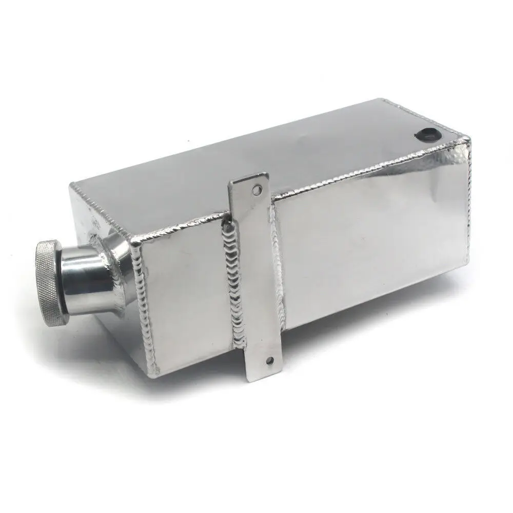 Universal 1.75 Litre Alloy Water Tank / Intercooler Spray Water Bottle- Washer / Water Injection