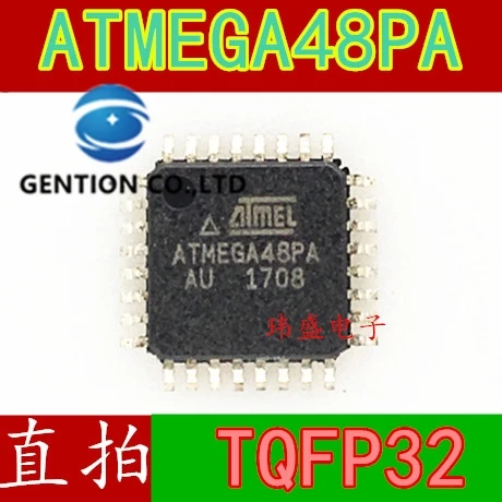 

10 шт. ATMEGA48PA-AU AVR MCU/встроенные микроконтроллеры-32-TQFP в наличии 100% новые и оригинальные