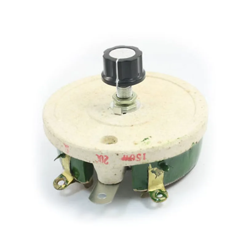 

Adjustable Ceramic Potentiometer Rheostat Taper Resistor 150W 1R/2R/5R/10R/20R/30R/50R/100R/150R/200R/500R/1KR/2KR/3KR