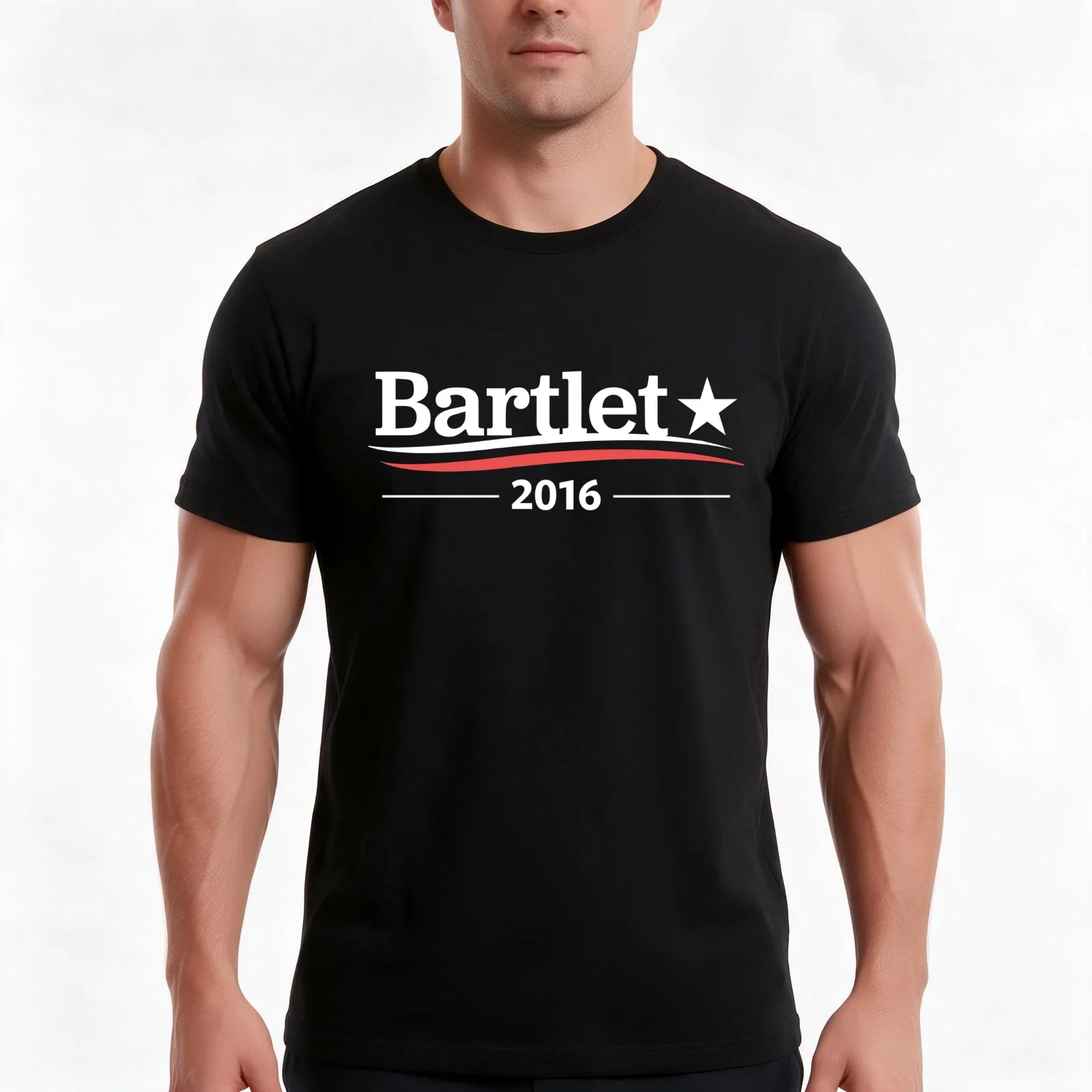 WEST WING President BARTLET 2016 White House T-Shirt Summer Casual Cotton Tee Oversized Streetwear Tops Vintage Graphic Print