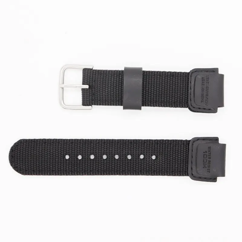 Ремешок для часов для casio W-800H W-S200H W-735H, ремешок для часов из нейлона для Casio W735H W800H WS200H AEQ110W, ремешок на запястье