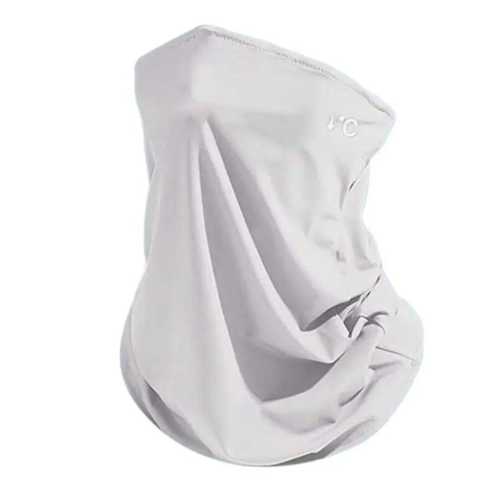 

New UPF50+ Ice Silk Mask Quick Drying Neck Protection Sun Protection Mask Anti-UV Breathable Sunscreen Veil Unisex