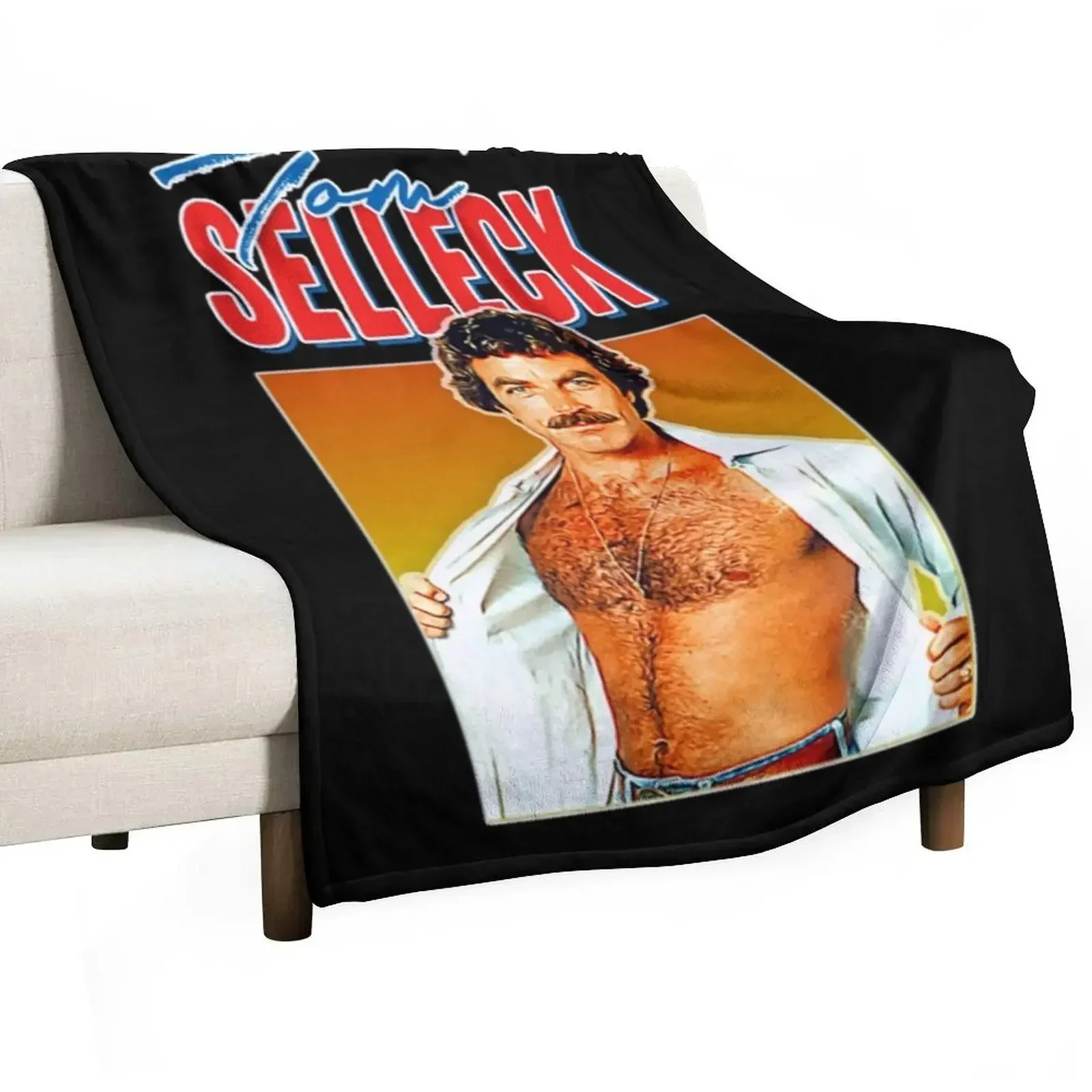 

Tom Selleck Throw Blanket Luxury Throw Sofa Blankets