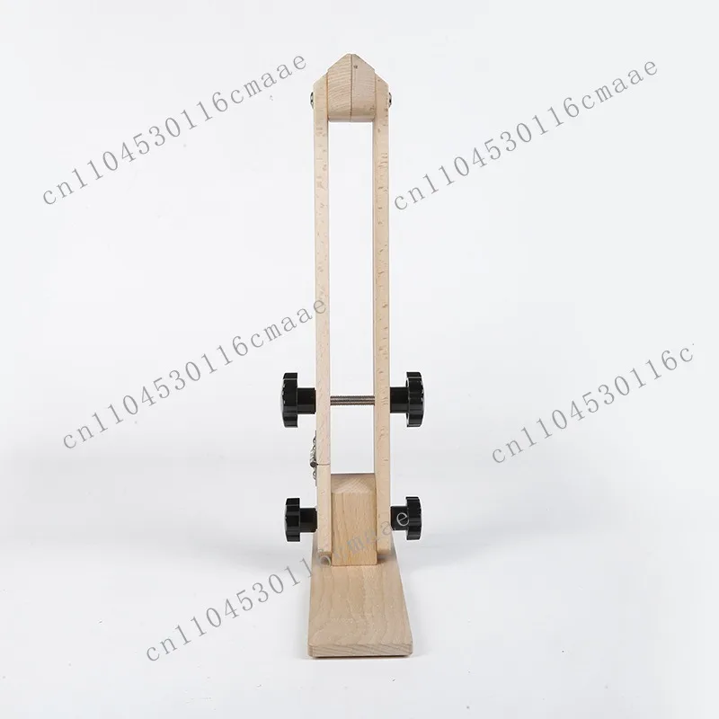 Leather tools hand DIY hand sewn wooden clip sewing fixed second generation beech wooden frame adjustable 180 degrees upright