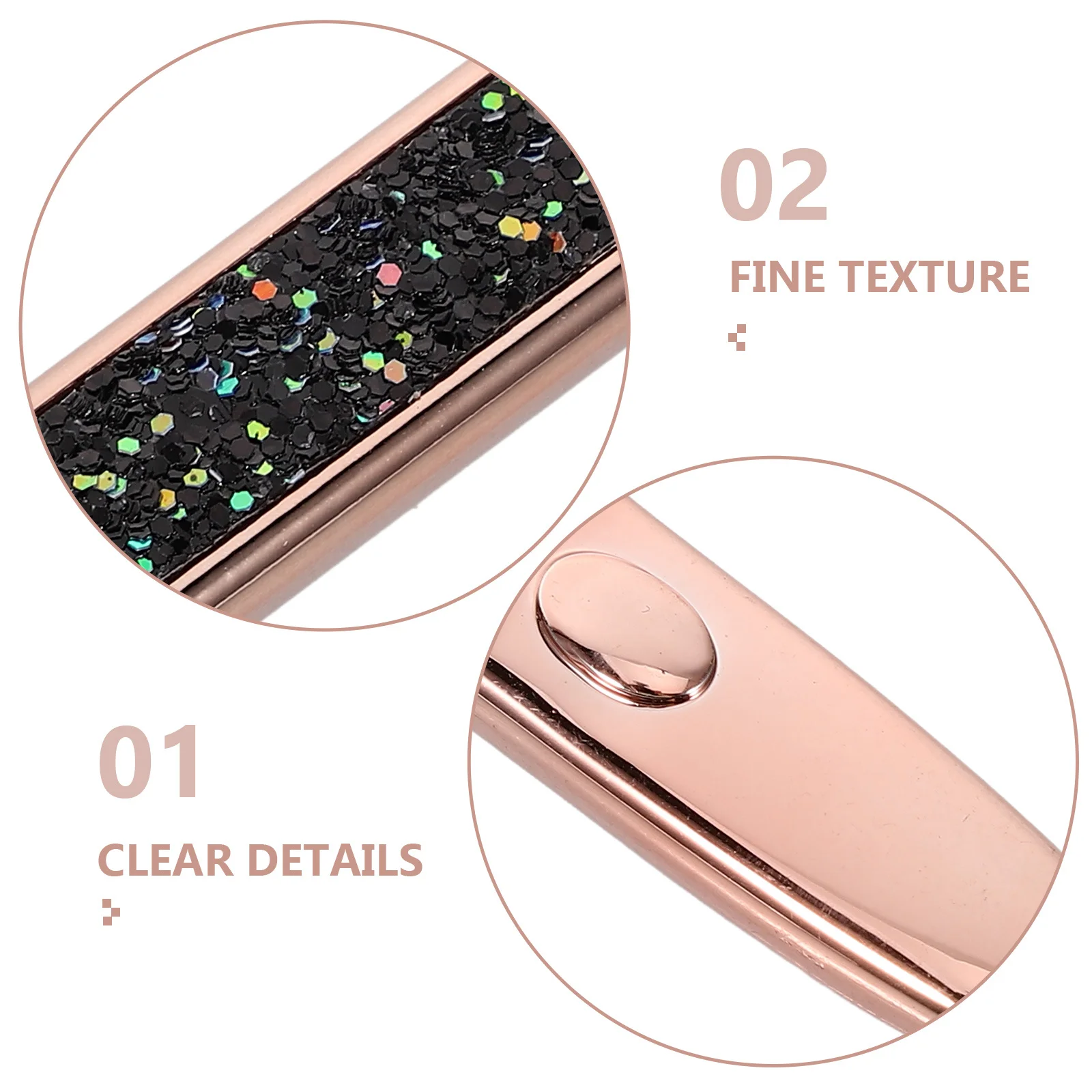 Eyeliner Pen Diamant Sprankelend Glad Langdurig Geen bloei Zelfklevende vloeibare make-up eyeliners Gereedschap voor