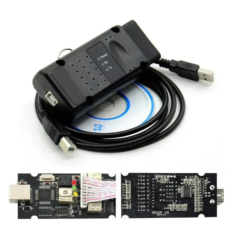 أحدث OPCOM V1.99 Obd2 الماسح الضوئي سيارة خطأ تستر تحقق محرك محول أداة تشخيص السيارة لنماذج سيارات أوبل