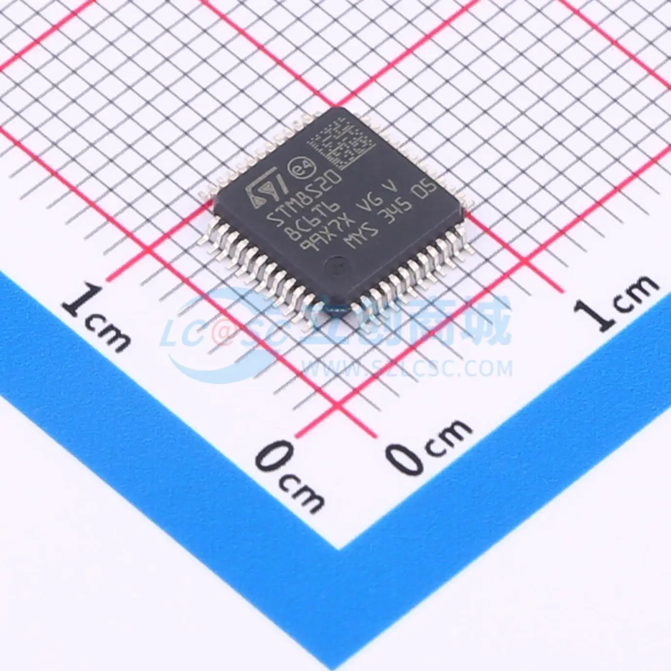 STM8S208C6T6 STM8S208C8T6 STM8S208CBT6 STM8S208R8T6 STM8S208RBT6 Tersedia 48 Jam Pengiriman