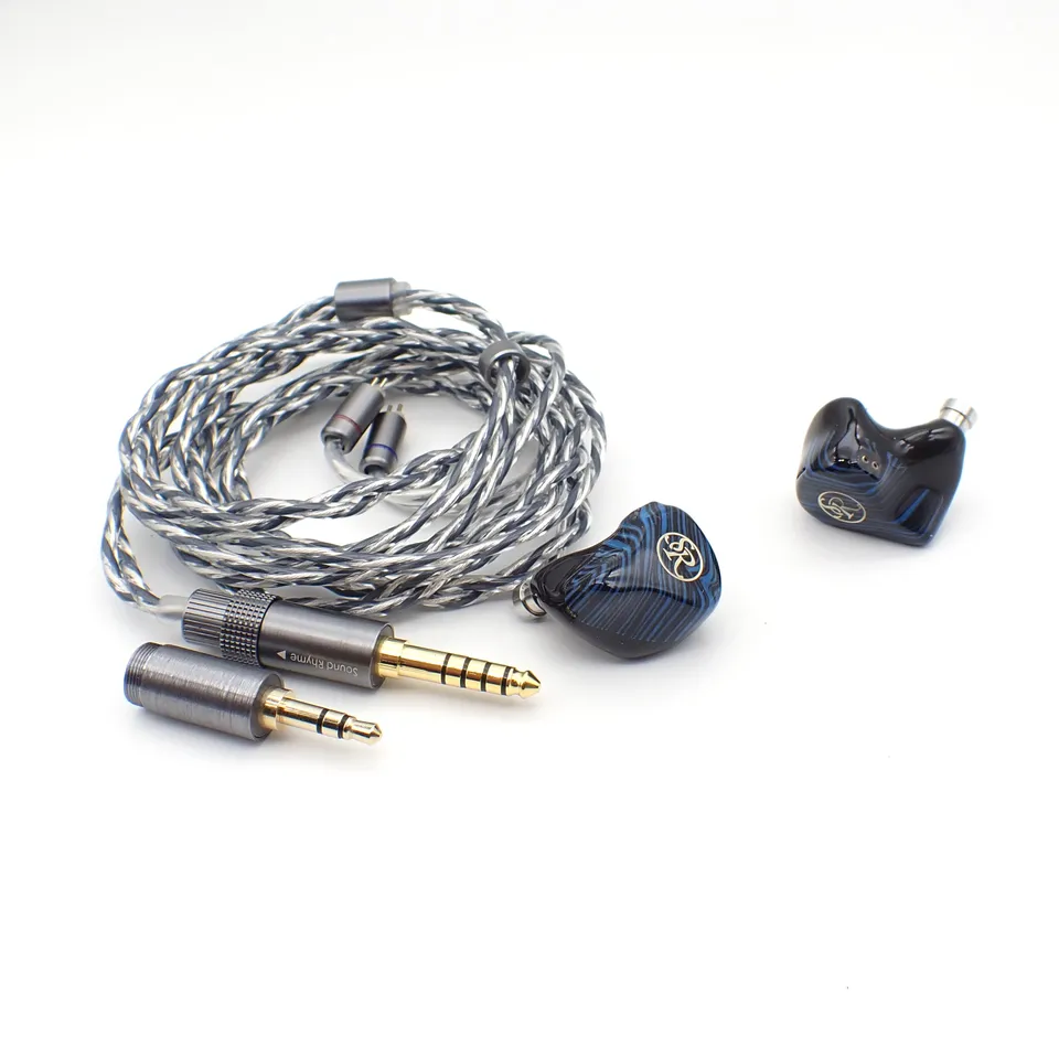 Sound Rhyme SR6 ハイブリッド IEM イヤホン 0.78mm 3.5mm オーディオ