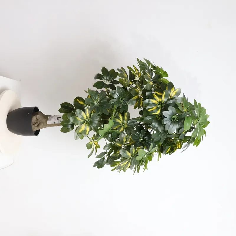 Wholesale Factory Direct Price Artificial Bonsai Tree Plant Schefflera for Home Garden Decor UV Resistant for All Models
