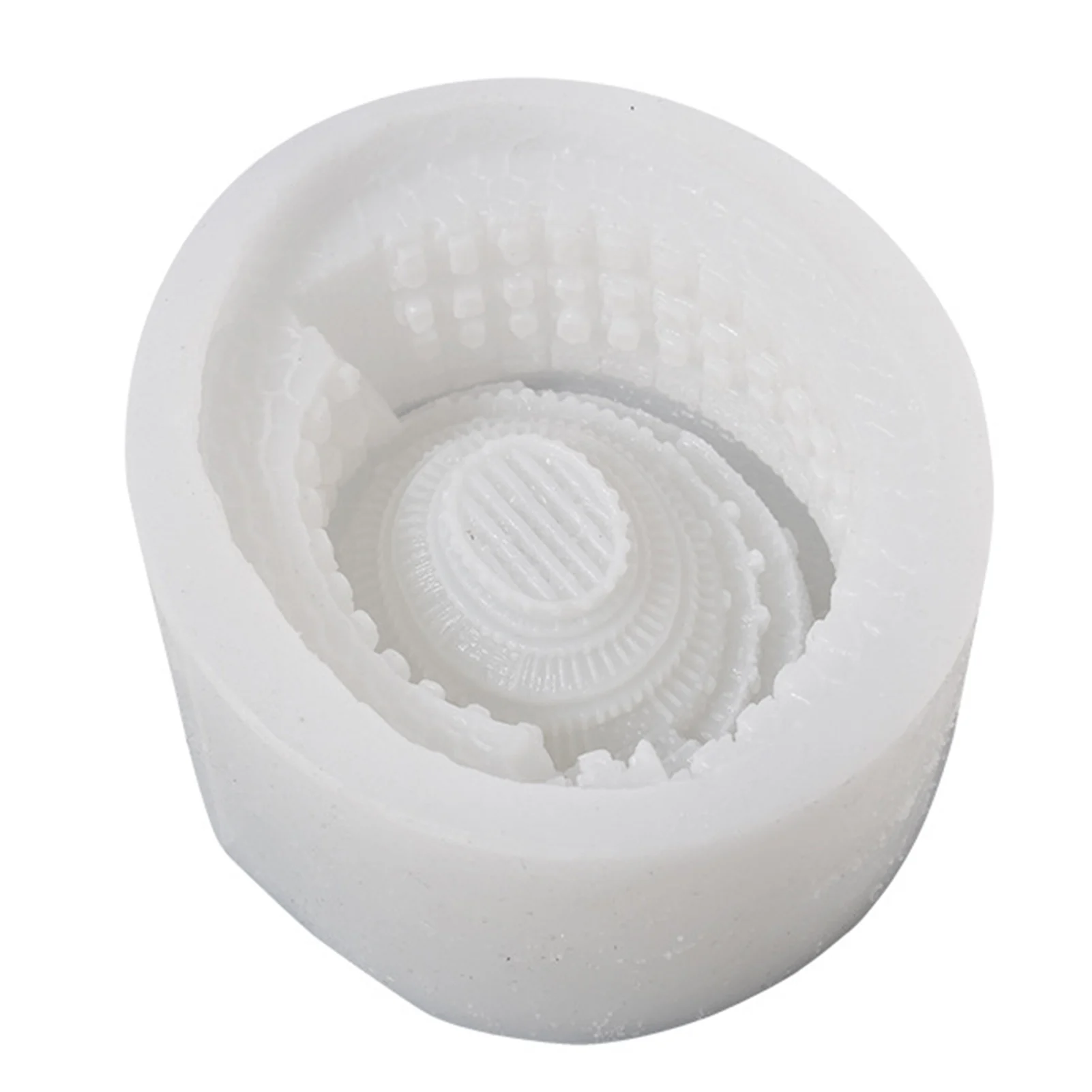 Famous Building Casting Die Detailed Multifunctional Soft Silicone Stencil For Chocolate Soap Candle Wax DIY Craft
