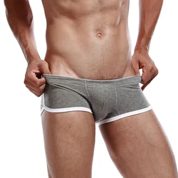 Seobean Mens Laagbouw Spleten Nano Boxer Ondergoed