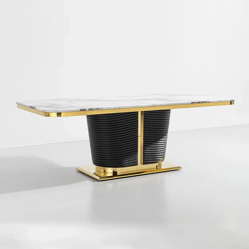 high quality rectangular high-end house dener dining tle