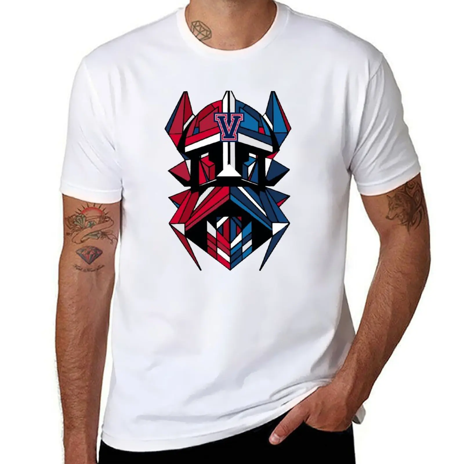 

Geometric Viking T-Shirt t shirts for man pack white t shirt man casual funny t shirts man T-shirt