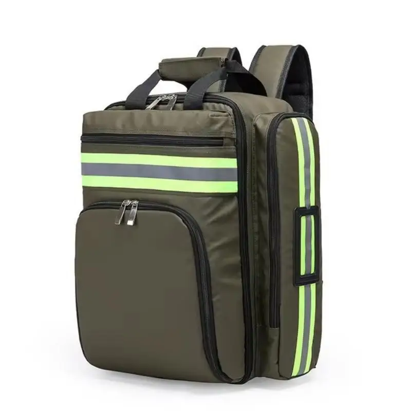 Medical bag large capacity sorted storage outdoor camping survival kit tactical backpack emergency rescue backpack first aid kit