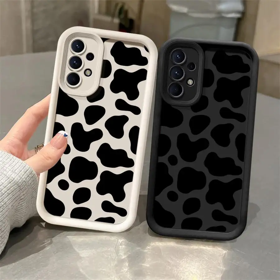 

Cow Pattern Soft Cover Phone Case for Samsung Galaxy A55 A51 A54 A72 A71 A52 A15 A35 A73 A53 A25 A06