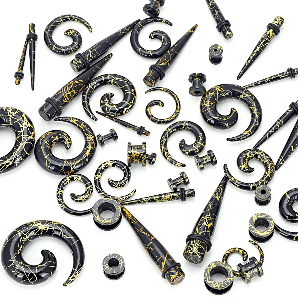 2Pcs/6Pcs Black Acr…