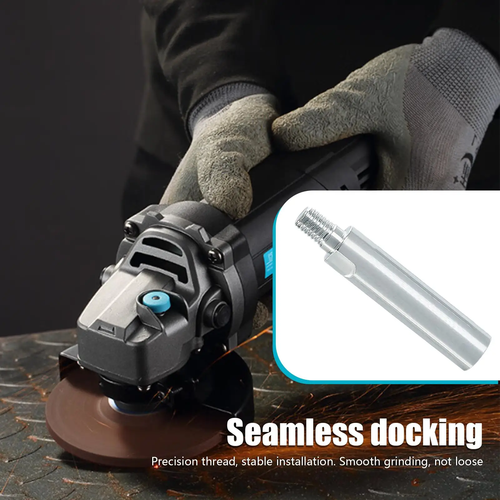 Angle Grinder Extension Easy Installation Angle Grinder Attachments Stable Multifunctional Practical for Cutting Grinding