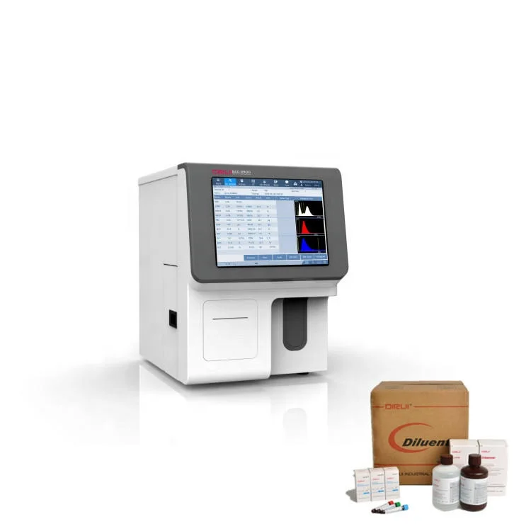 China Manufacturer 21 parameters 3-part blood cell counter hematology analyzer automatic