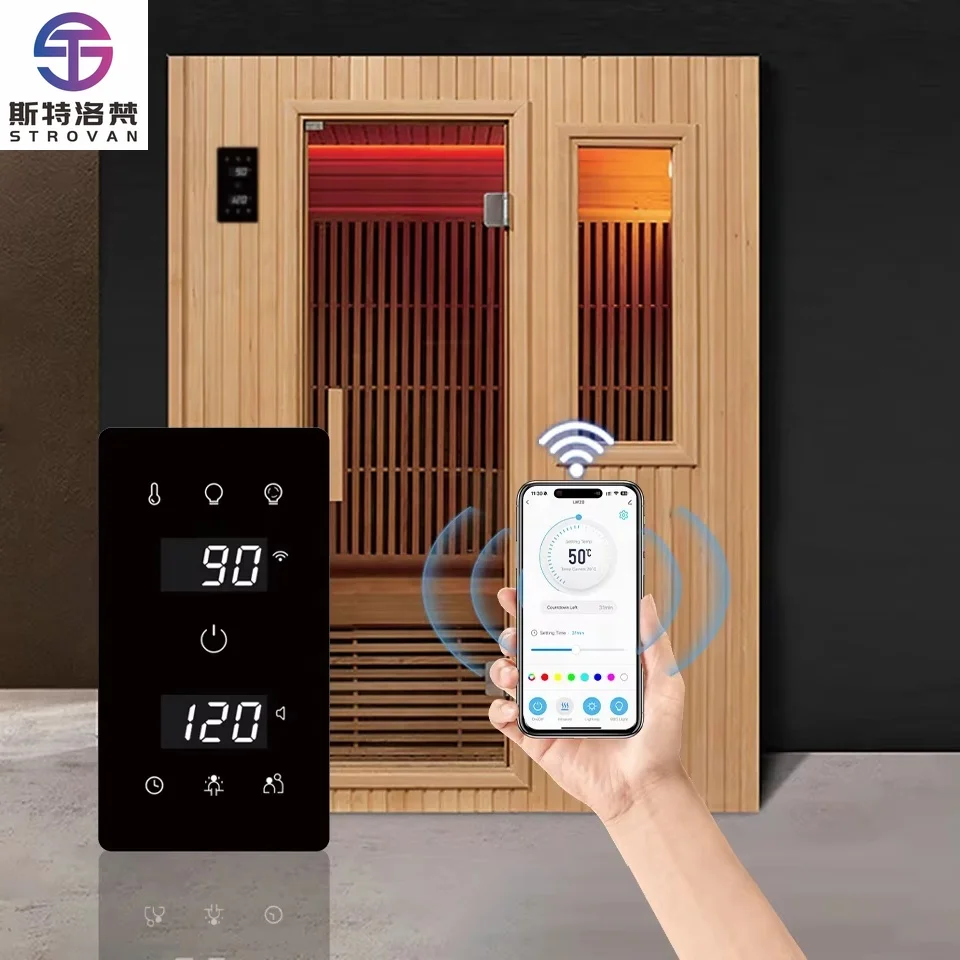 

WiFi APP Smart Room Control Panel System Infrared Red Light Wave Controller