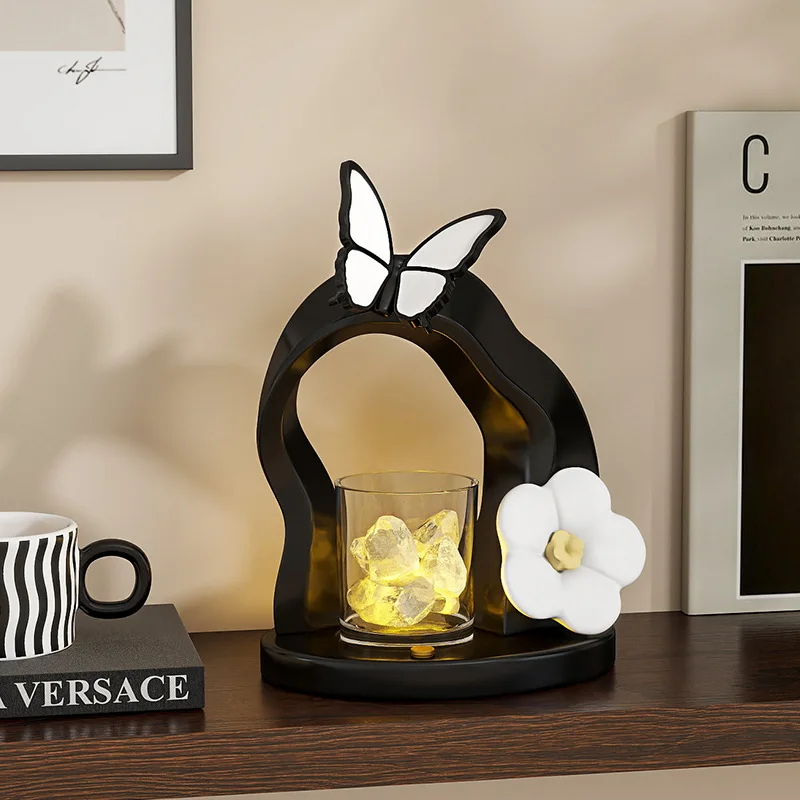 

Premium Atmosphere Night Light Art Butterfly Aromatherapy Cup Ornament