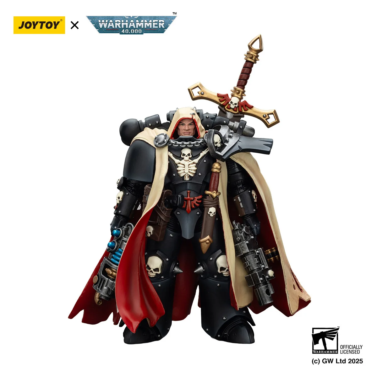 [Pré-encomenda] JOYTOY Warhammer 40K 1/18 Action Figure Abaddon the Despoiler & Death Guard 3PCS & Heavy Relic Primus Armor 3PCS Modelo