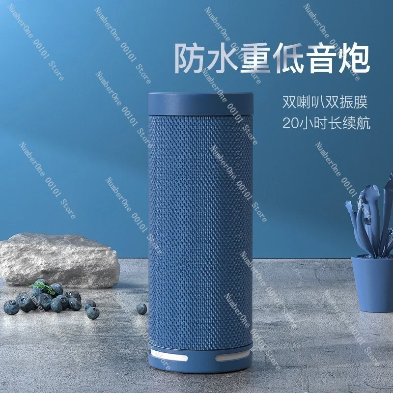 High Fidelity Bluetooth Speaker for Home Outdoor Use Super Bass Dual Drivers Loud Volume Wireless Audio System Portable Stereo