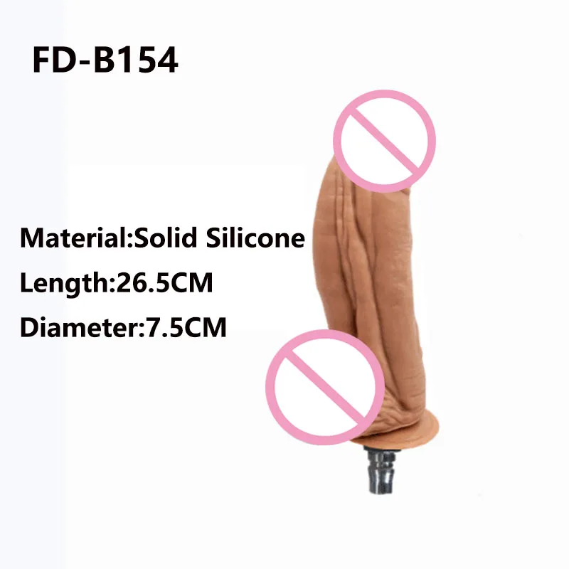 New Solid Silicone Big Dildos with Vac-u-Lock Interface Sex Masturbation Machine Penis Attachments Sex Toys for Women or Couple