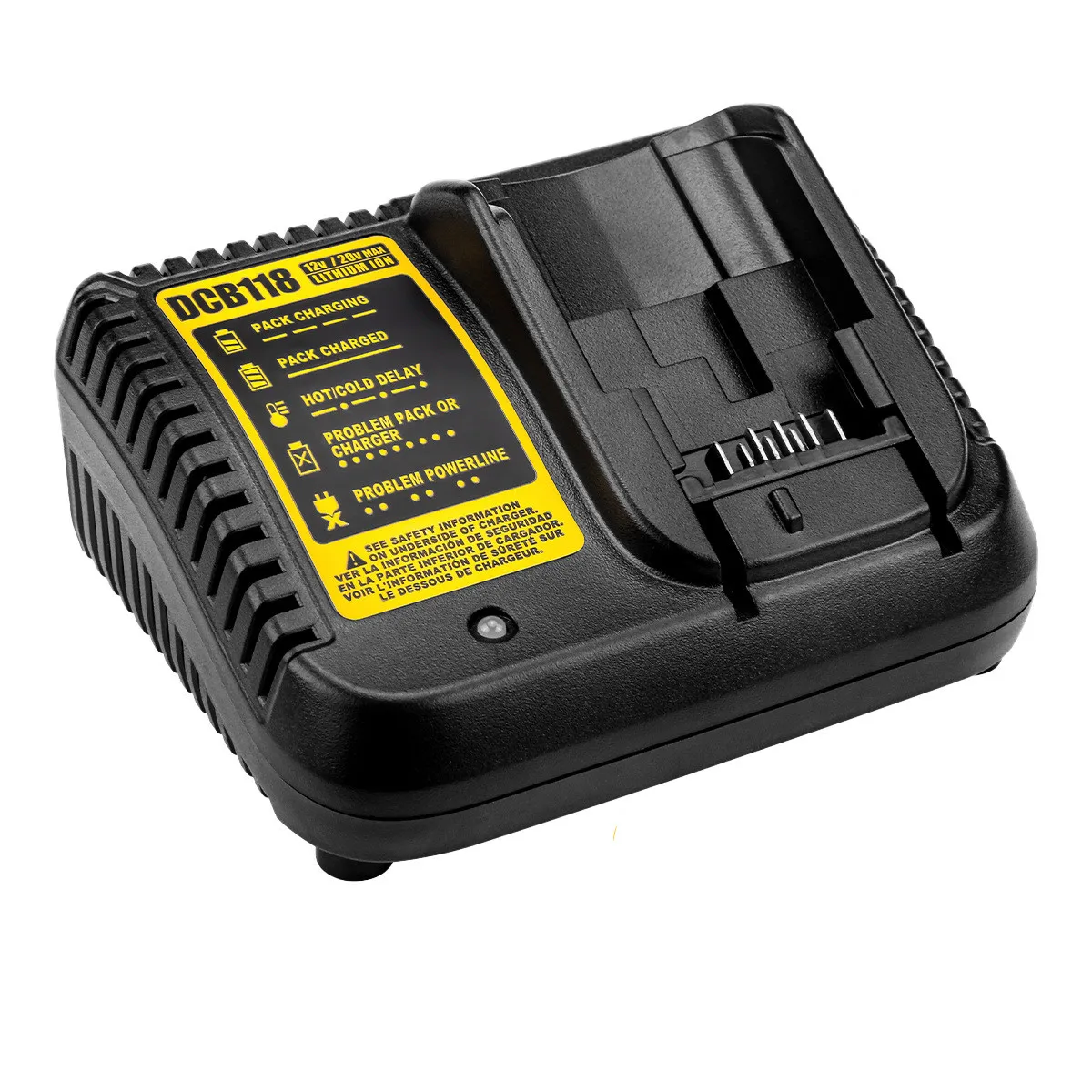 

Быстрое зарядное устройство DCB118 для литий-ионного аккумулятора Dewalt 14,4 В 18 В 20 В DCB180 DCB181 DCB200 DCB203 DCB205 DCB115 DCB105 DCB140 Новый