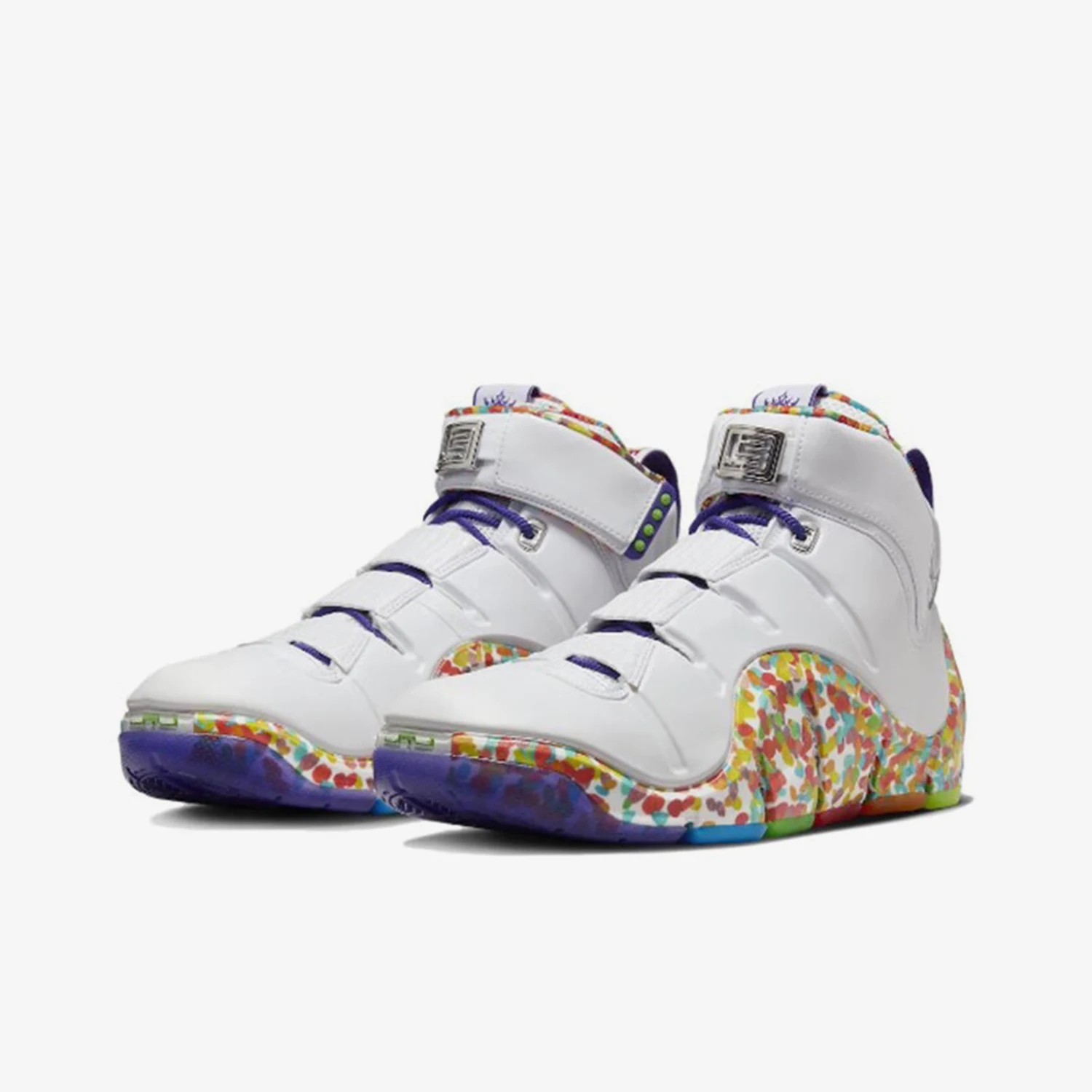 

Мужские высокие баскетбольные кроссовки Nike Genuine LeBron 4, DQ9310-100