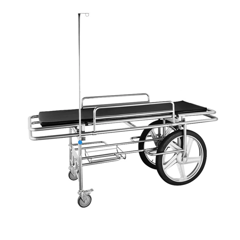 Wholesale Hospital Patient Transfer Stretcher Trolley with Mattress and Wheels