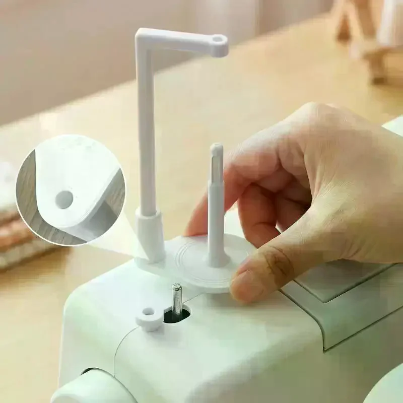 3D Printed Sewing Machine Thread Stand Smooth Feed Sturdy Lightweight Eco Friendly Material for Sewing Use