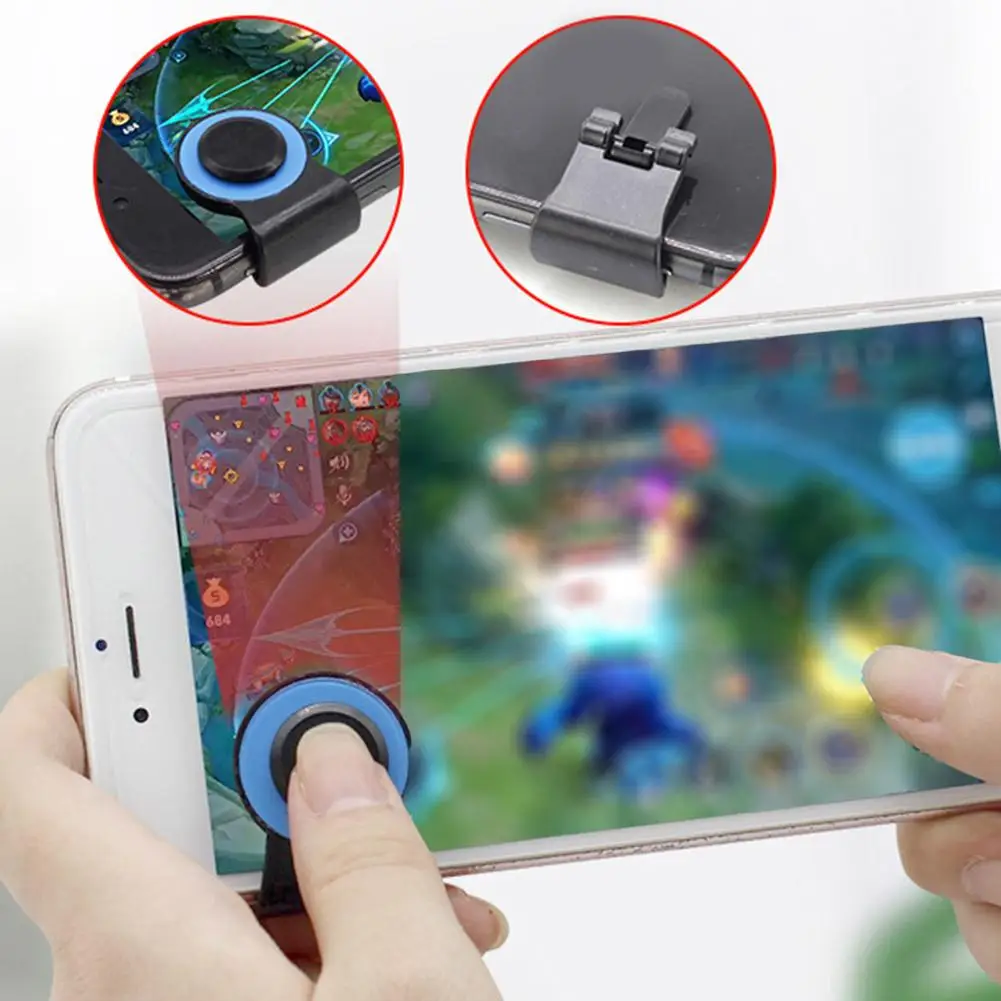 Smartphone Shooting Game Controller, Super God berjalan ponsel kreatif artefak Upgrade klip Joystick pengontrol tambahan G T8X2