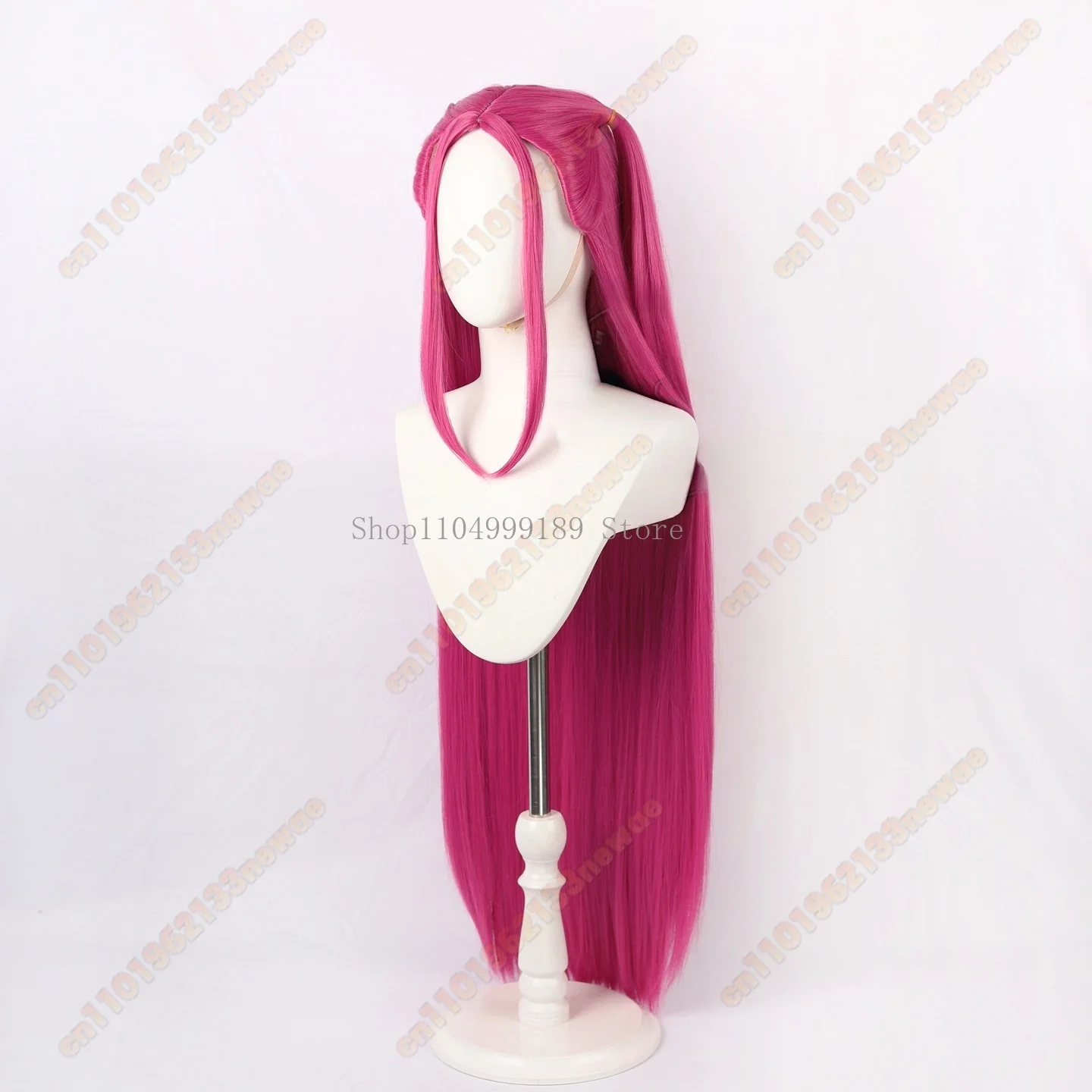 Mira Demon Hunter K-Pop парик для косплея для женщин и девочек, групповой идол, ролевая игра, длинные розовые парики, аксессуары для костюмов на Хэллоуин