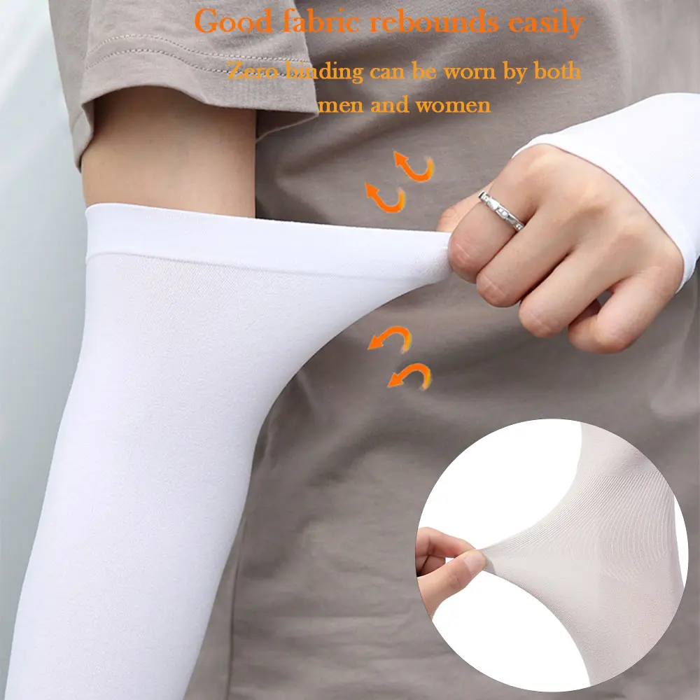 Warmer Basketball Sportswear Summer Cooling Outdoor Sport Arm Sleeves Arm Cover Sun Protection