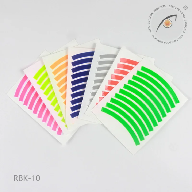 Reflective Tire Sticker Safety Sticker Color Kids Balance Bike Reflective Sticker Wheel Decal Bike Accessories