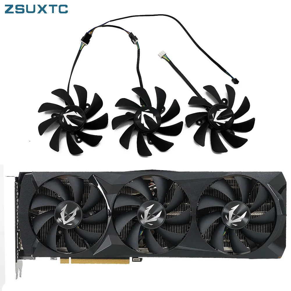 CF9015U12D Video Card Fan For ZOTAC GAMING GeForce RTX2080 Core Amp Extreme RTX 2070 2080 2080Ti AMP Graphics Card Cooling Fan