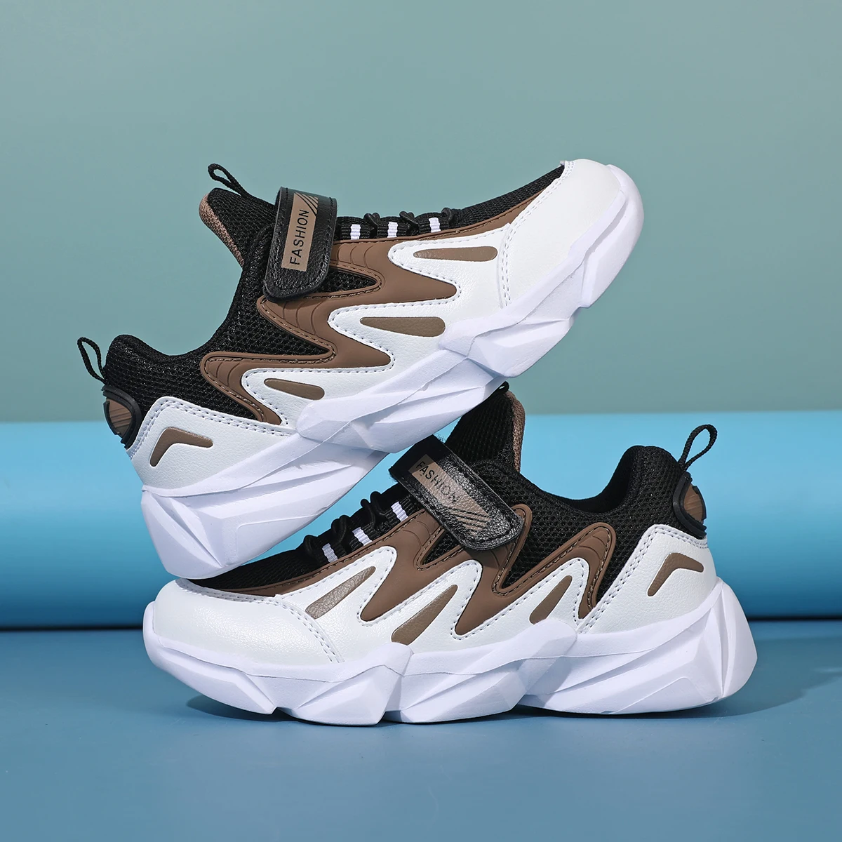 Kinder Casual Jungen Basketball Schuhe Weiche Sohle Kinder Schuhe Non-slip Turnschuhe Schuhe Outdoor Student der Kinder Sport Walking schuhe – Detail 4