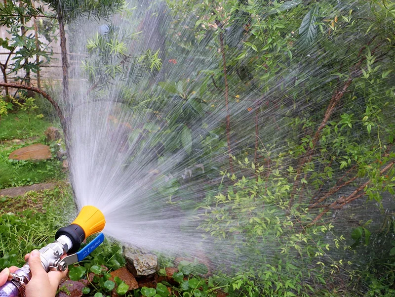 1PCS agricultural shower hose garden washing nozzle watering flowers watering water pump  gun sprinkling irrigation