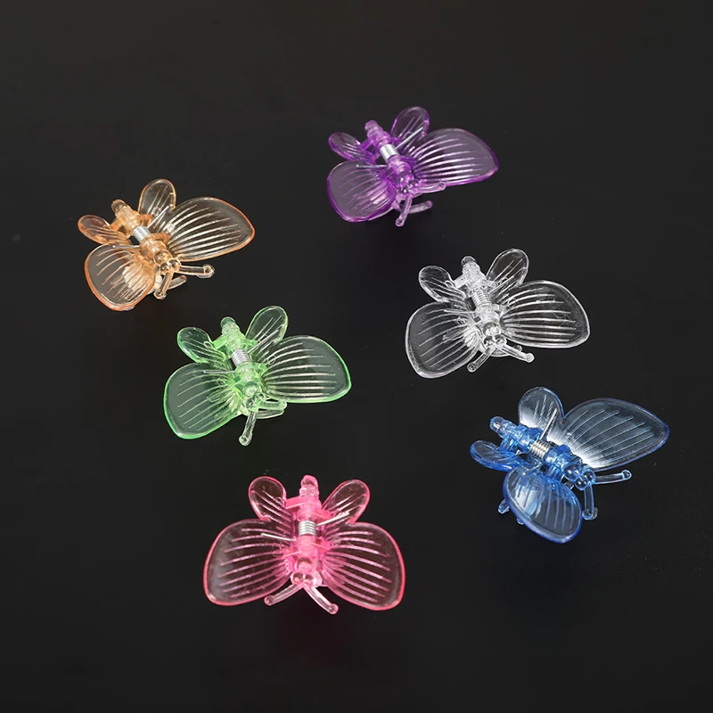 10-30PCS Orchid Clips Butterfly Clamps Garden Plants Vine Climbing Fixed Support Colorful Plastic Ornamental Bonsai Decoration