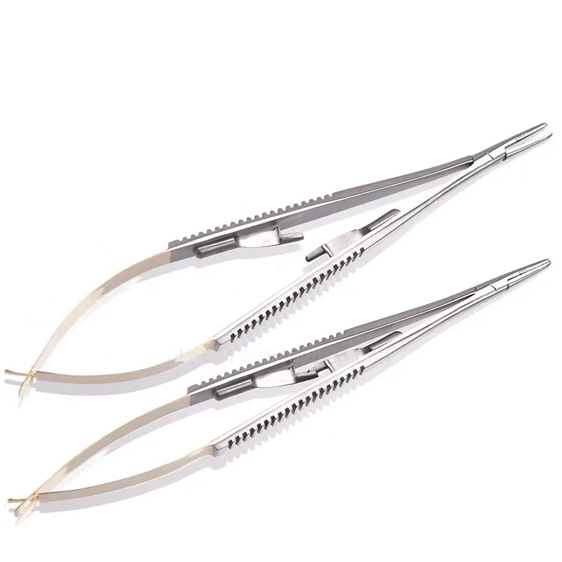 Castroviejo Needle Holder – Dental Surgical Forceps for Implant & Orthodontic Procedures, Precision Instrument for Dentistry
