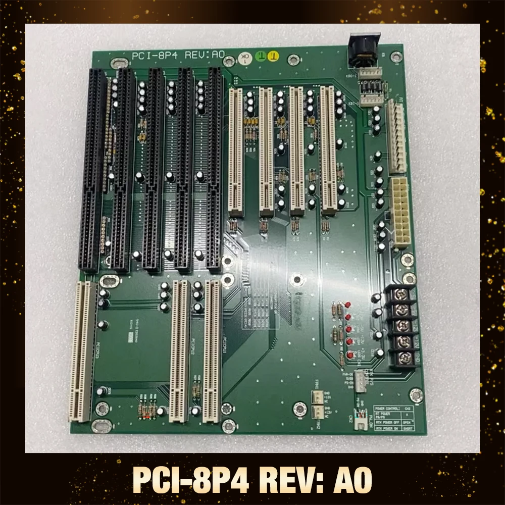 Industrial computer baseboard PCI-8P4 REV: A0