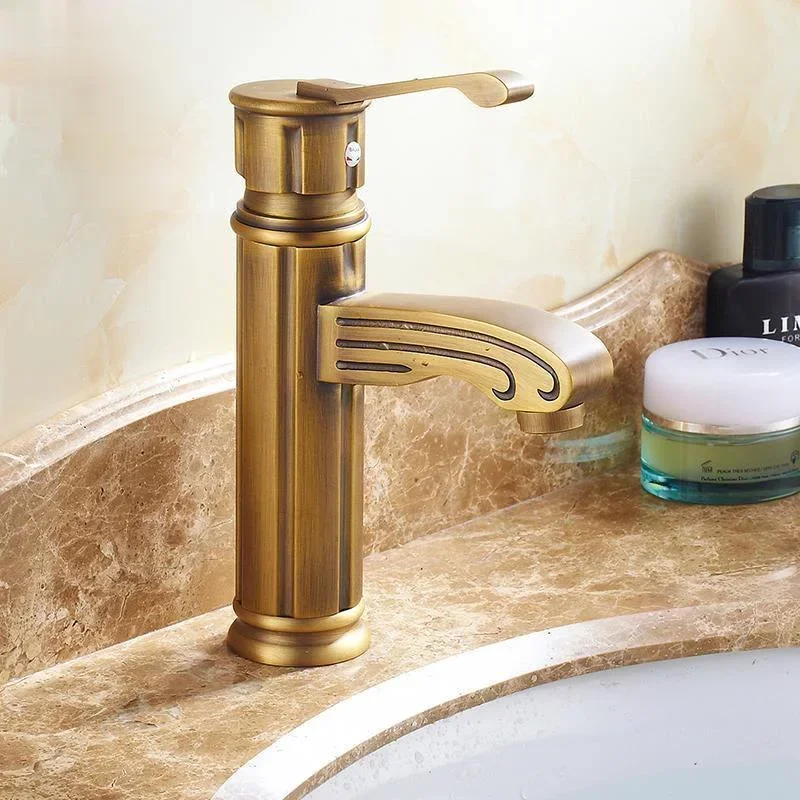 Bathroom Sink Faucet High Quality Bathroom Mixer Tap Torneira Soild Brass Water Tap Modern Deck Mounted Basin Faucets