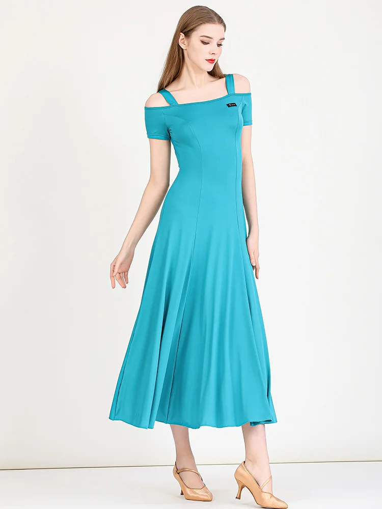 2025 Vrouw Moderne Dans Jurk Moderne Jurk Grote Schommel Nieuwe Jurk Ballroom Dans Jurk S9003